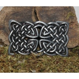 Boucle celtique pour ceinture en cuir, interchangeable de 4cm 
