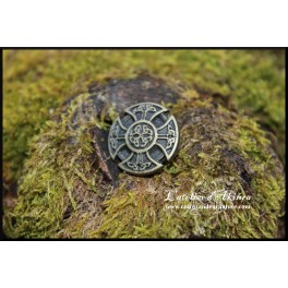 Petite croix celtique, rivet décoratif 22x22mm